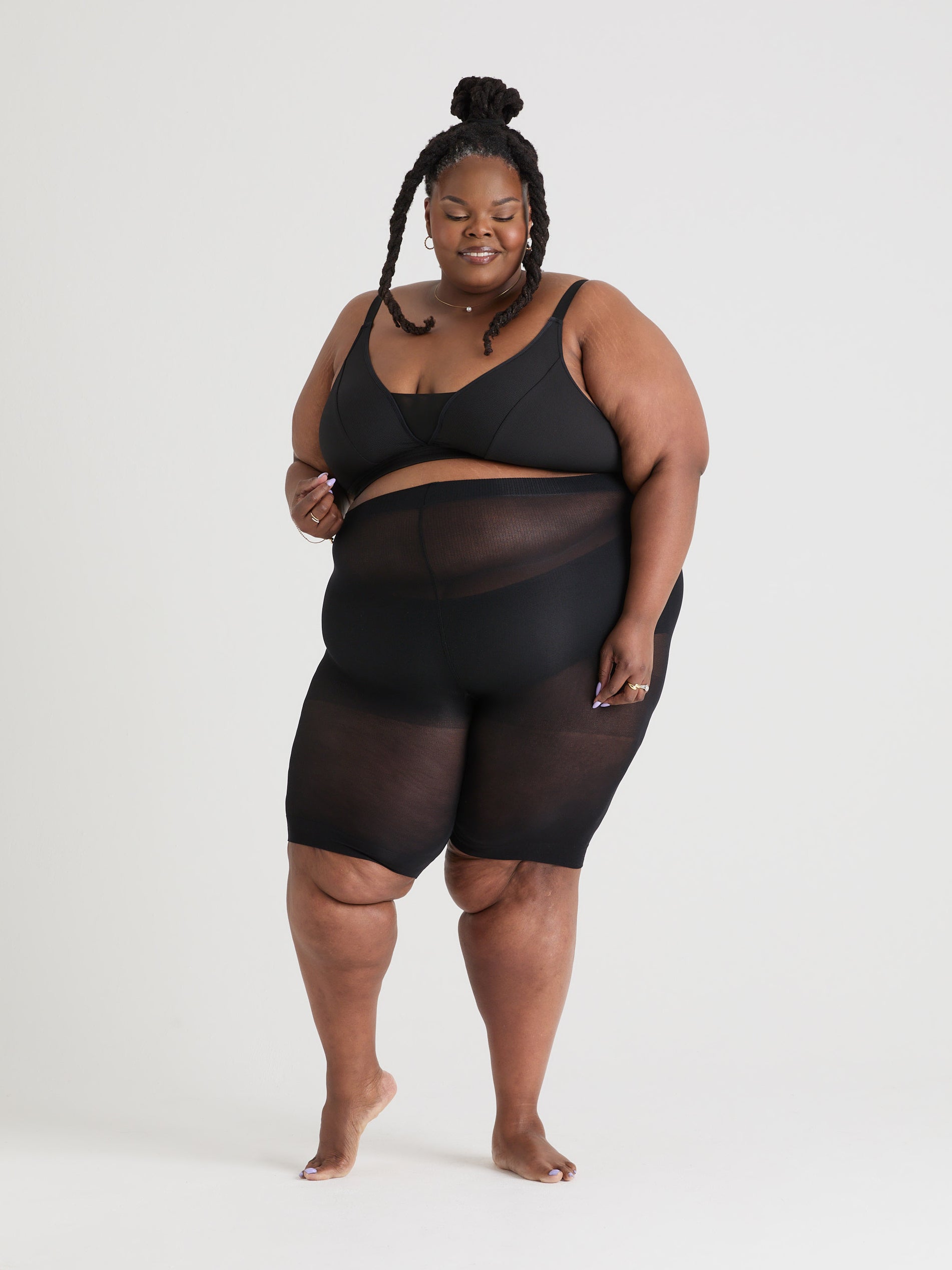 Shorts Chub Rub Stay Cool - Preto