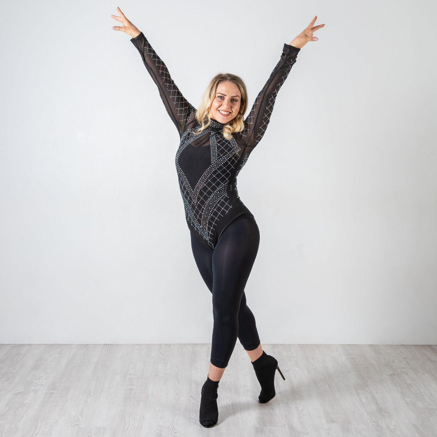 Convertible Dance Tights - Black - Snag