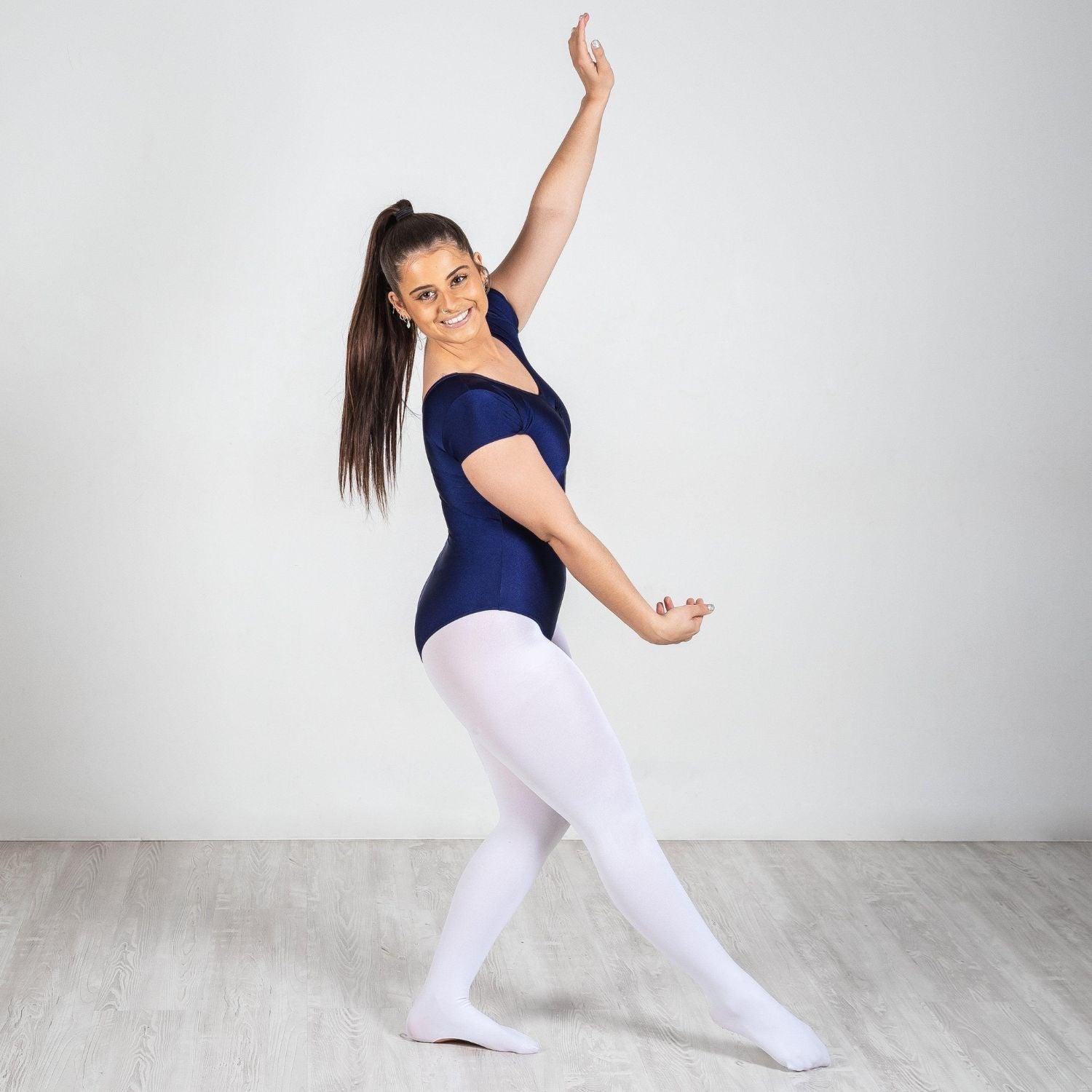 Convertible Dance Tights - White - Snag