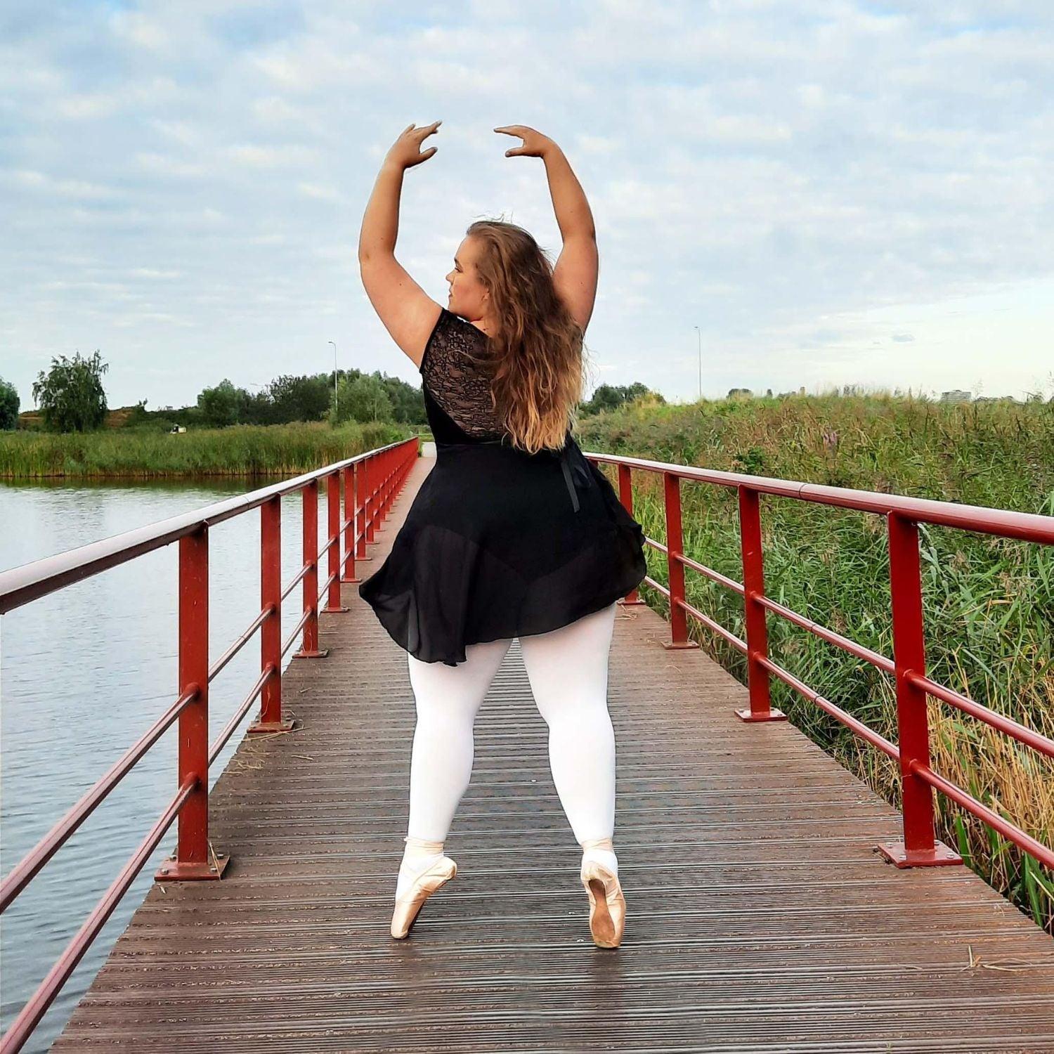 Convertible Dance Tights - White - Snag