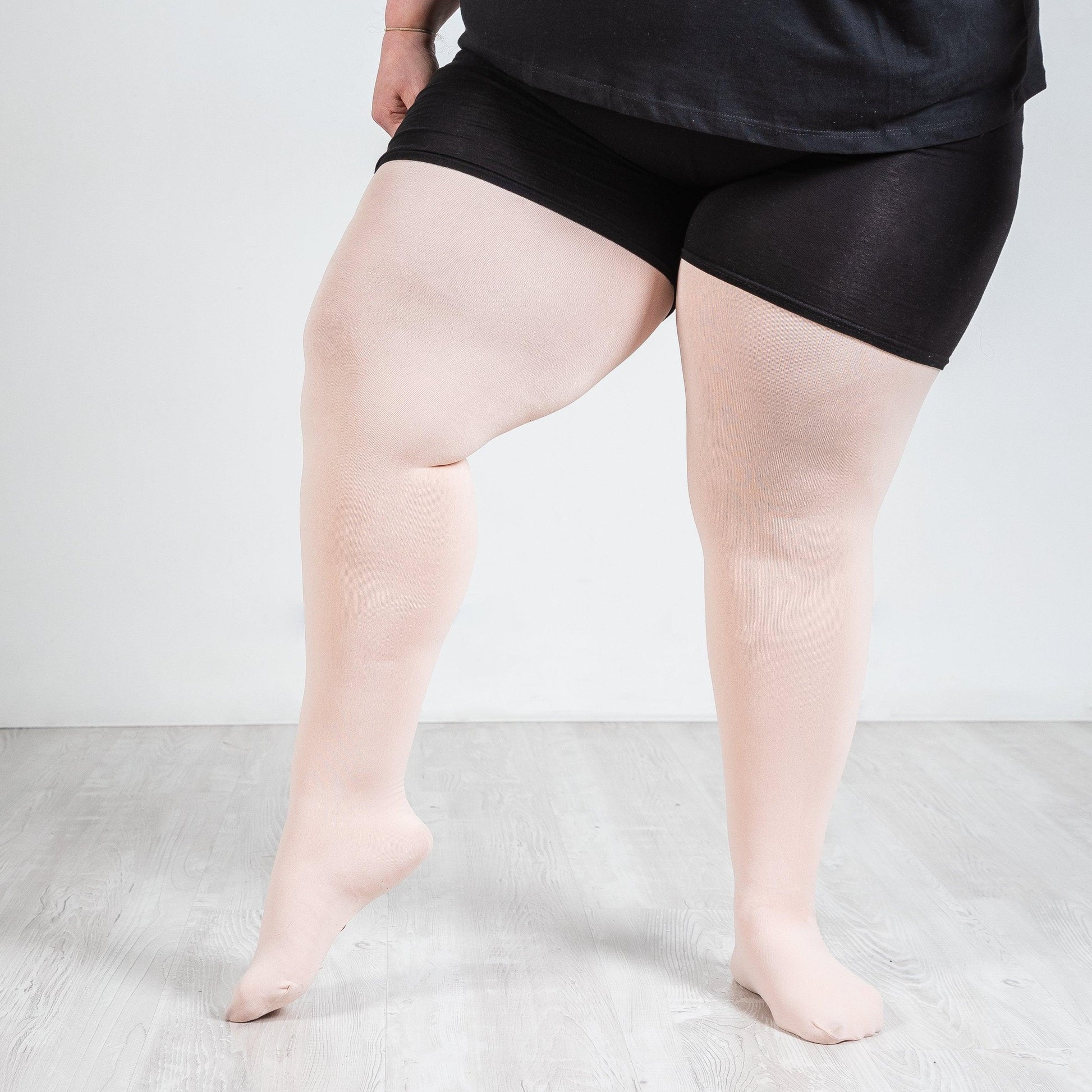 LE Tights - 120 Denier Convertible Dance Tights - Pink
