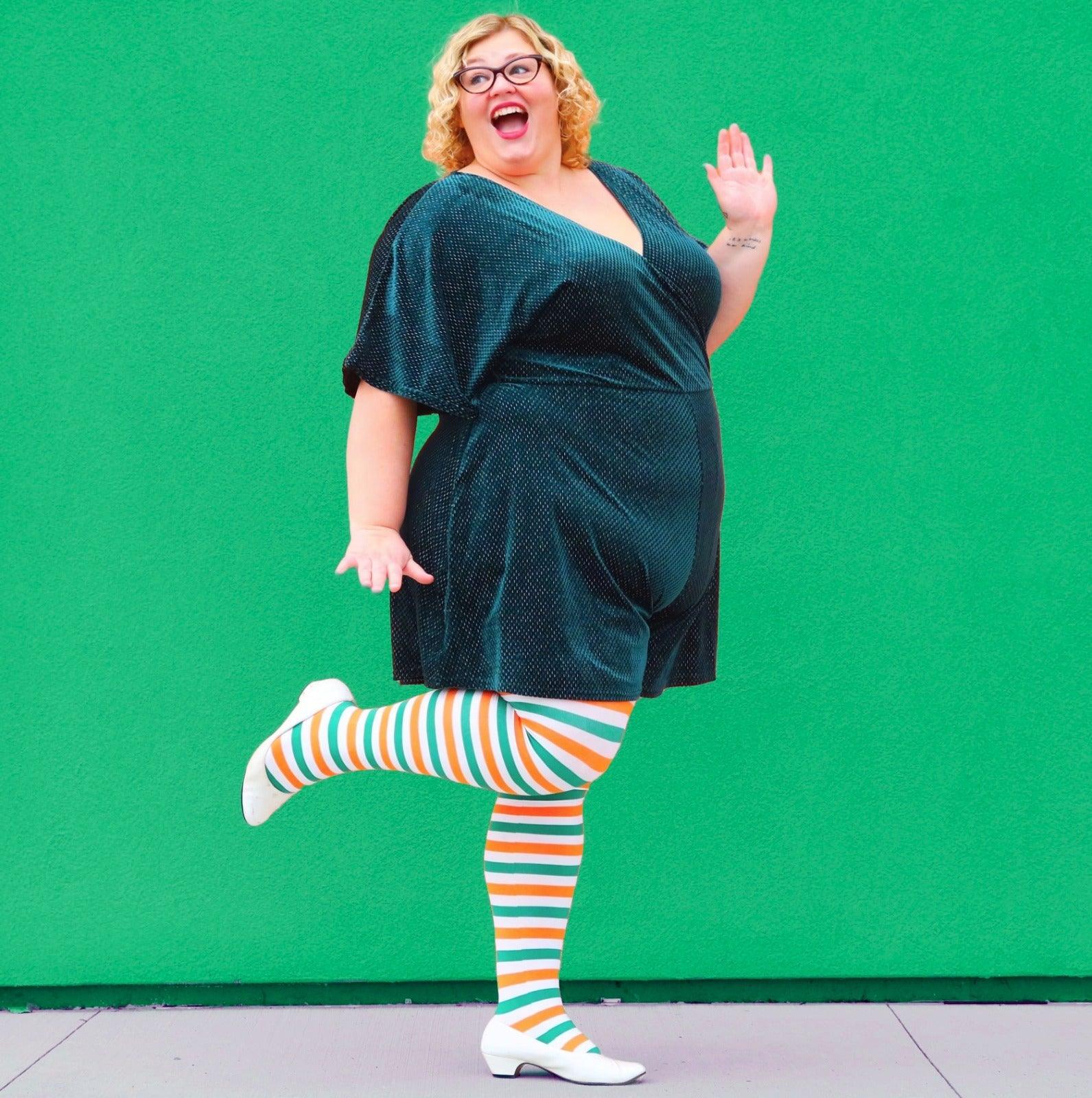 120 Denier Tights - Deadly - Snag