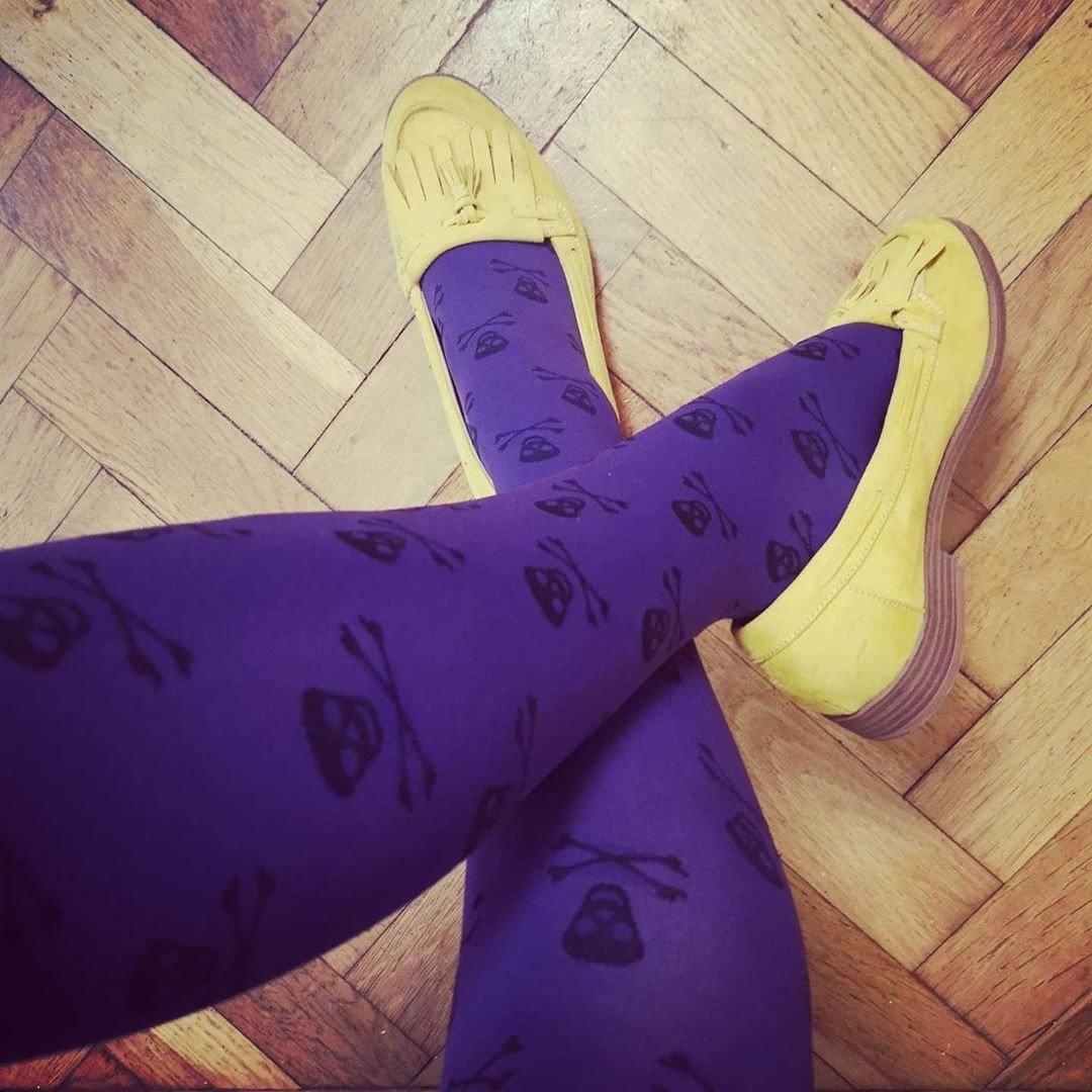 Tights - Forbidden Fruit Skullz