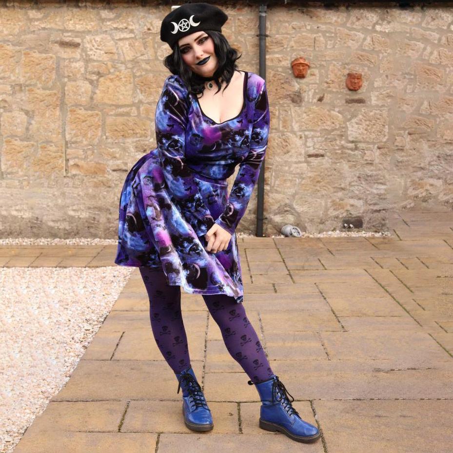 Tights - Skullz - Forbidden Fruit