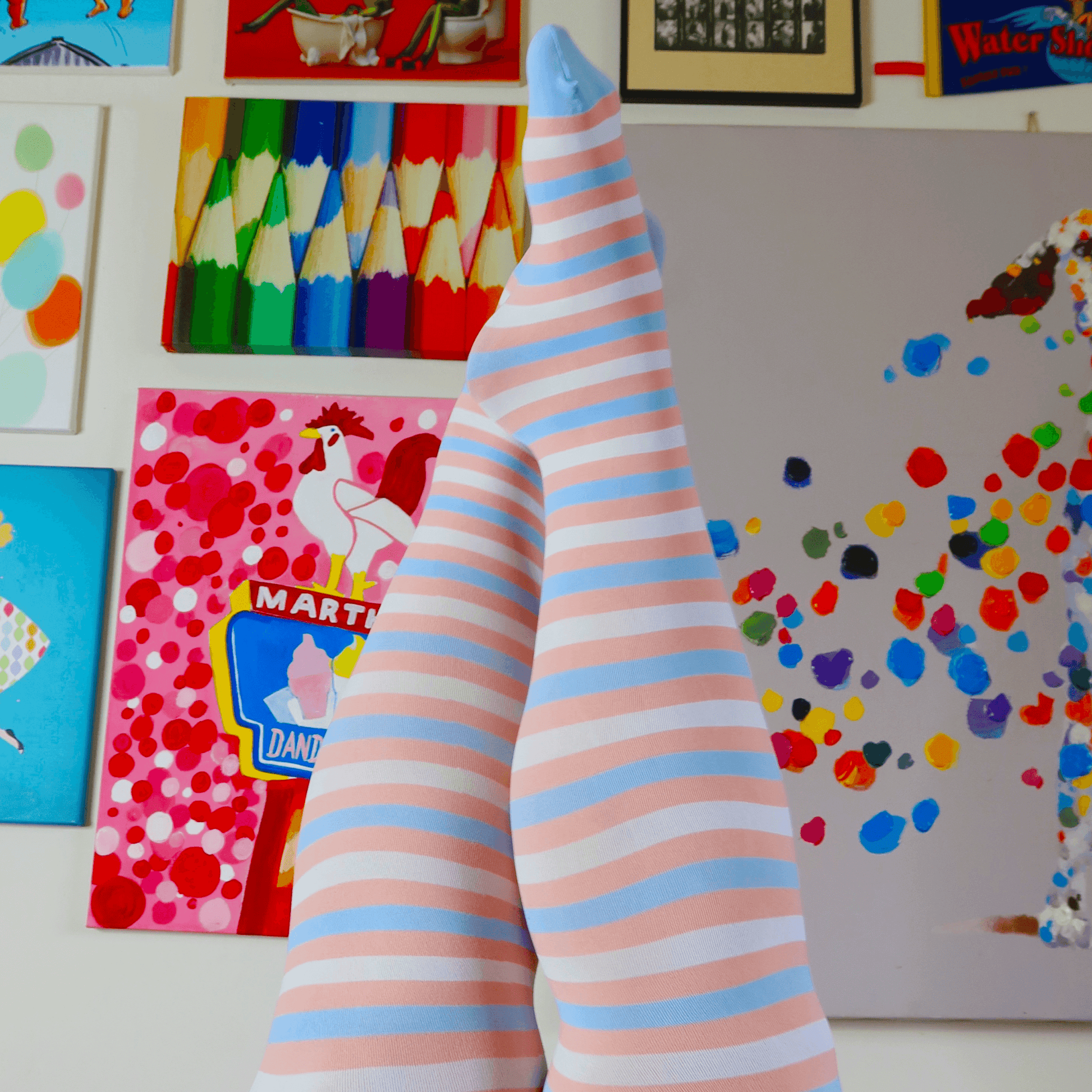80 Denier Tights - Pride - Laverne - Snag