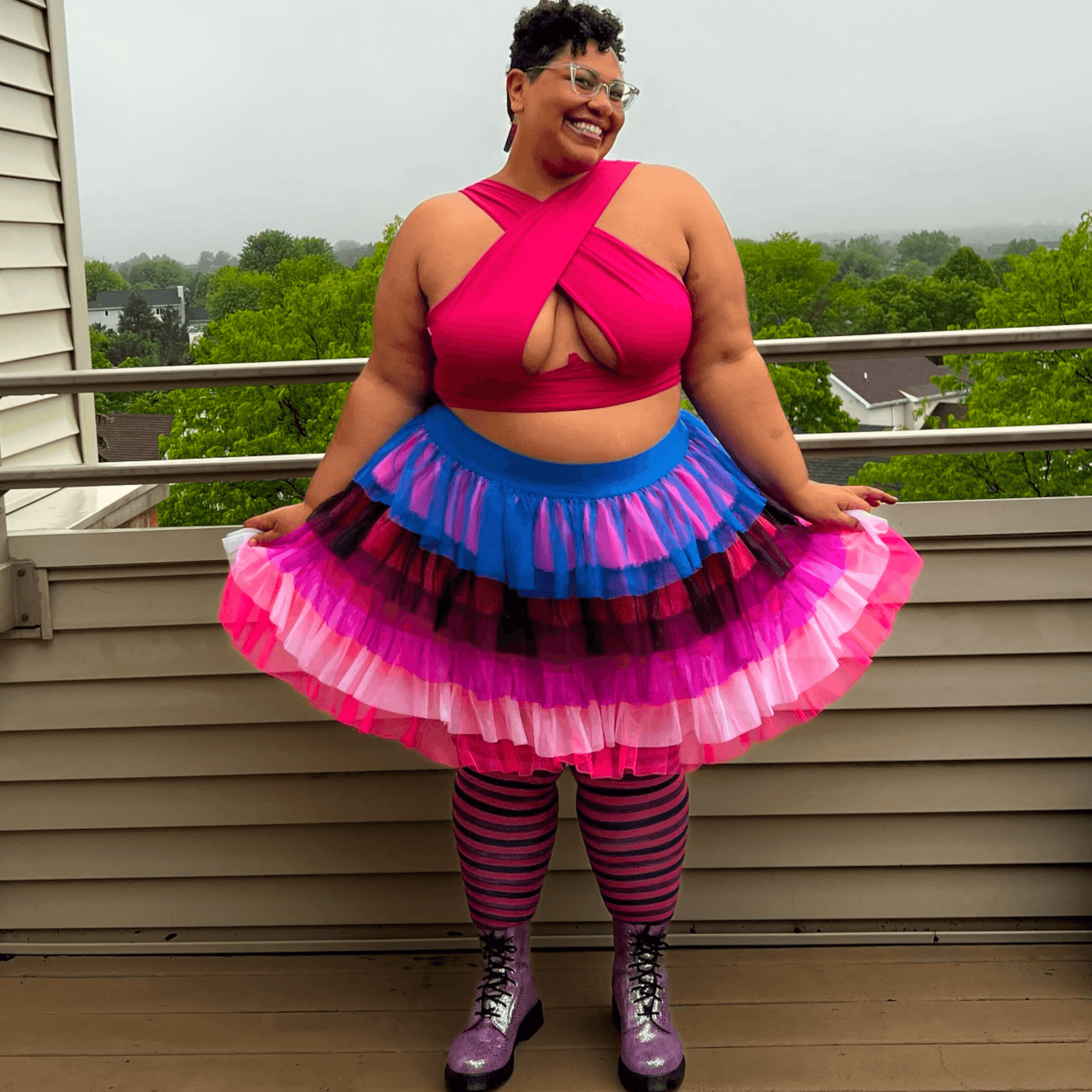 80 Denier Tights - Pride - Lili - Snag