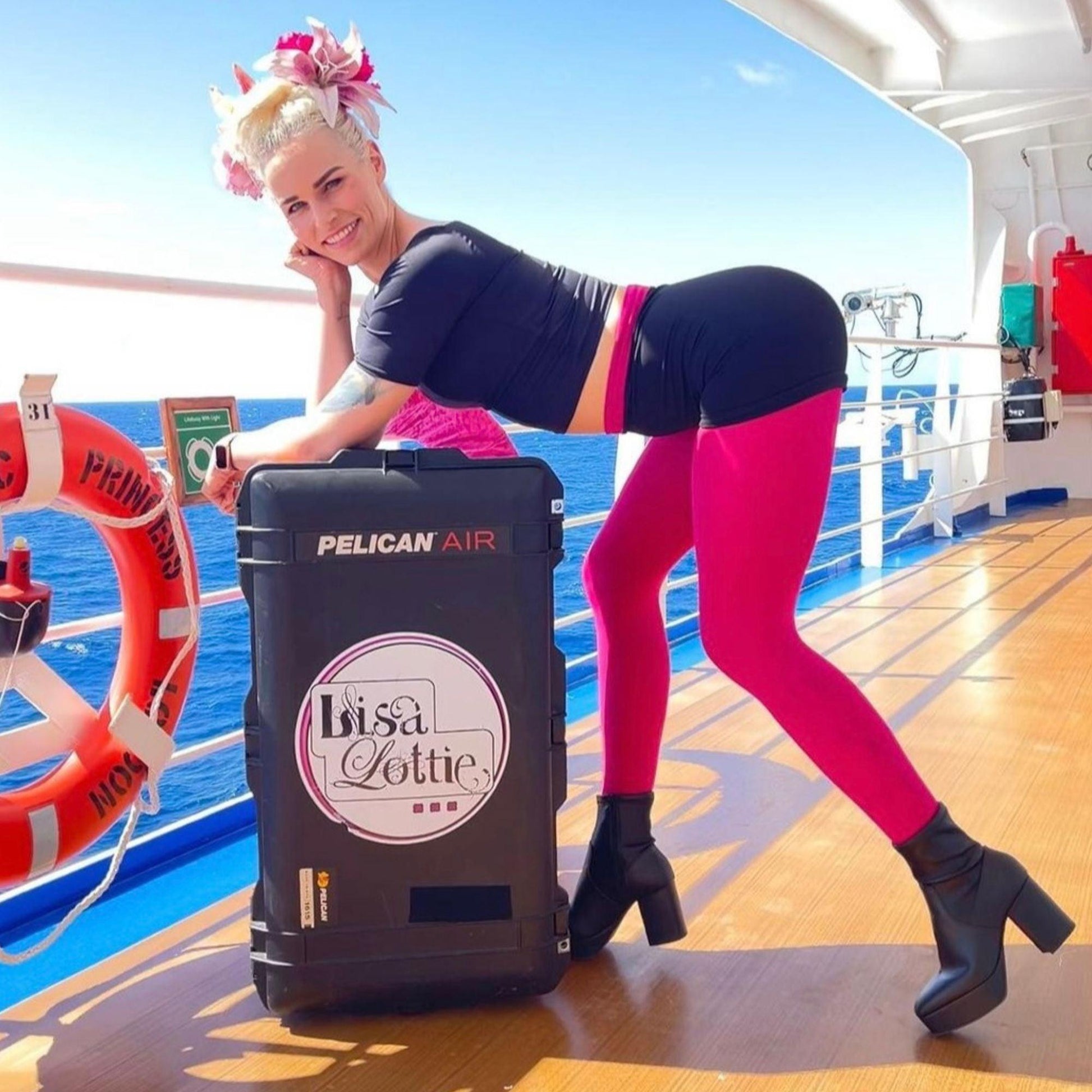 80 Denier Tights - Raspberry Pie - Snag