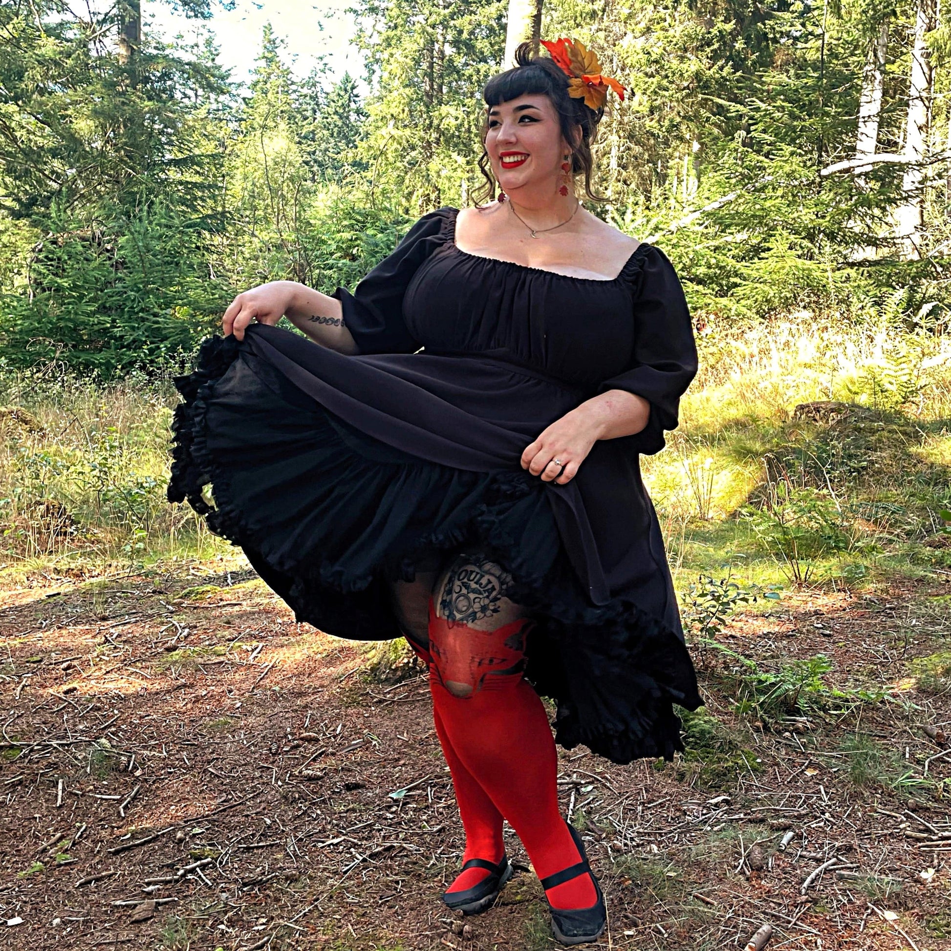 80 Denier Tights - Familiar - Snag
