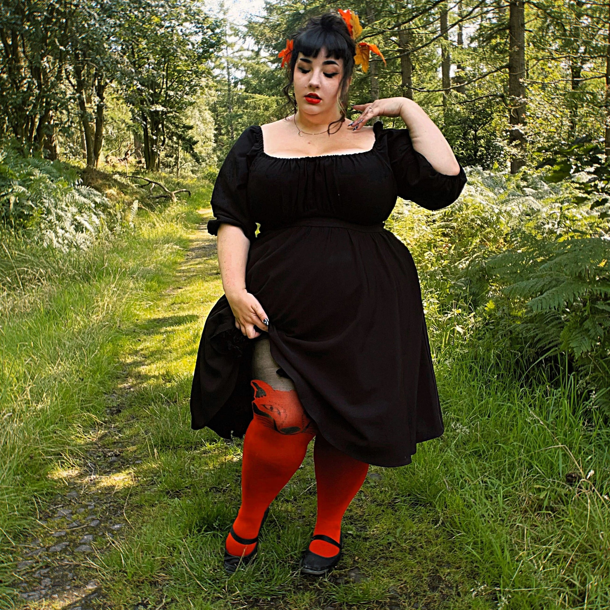 80 Denier Tights - Familiar - Snag