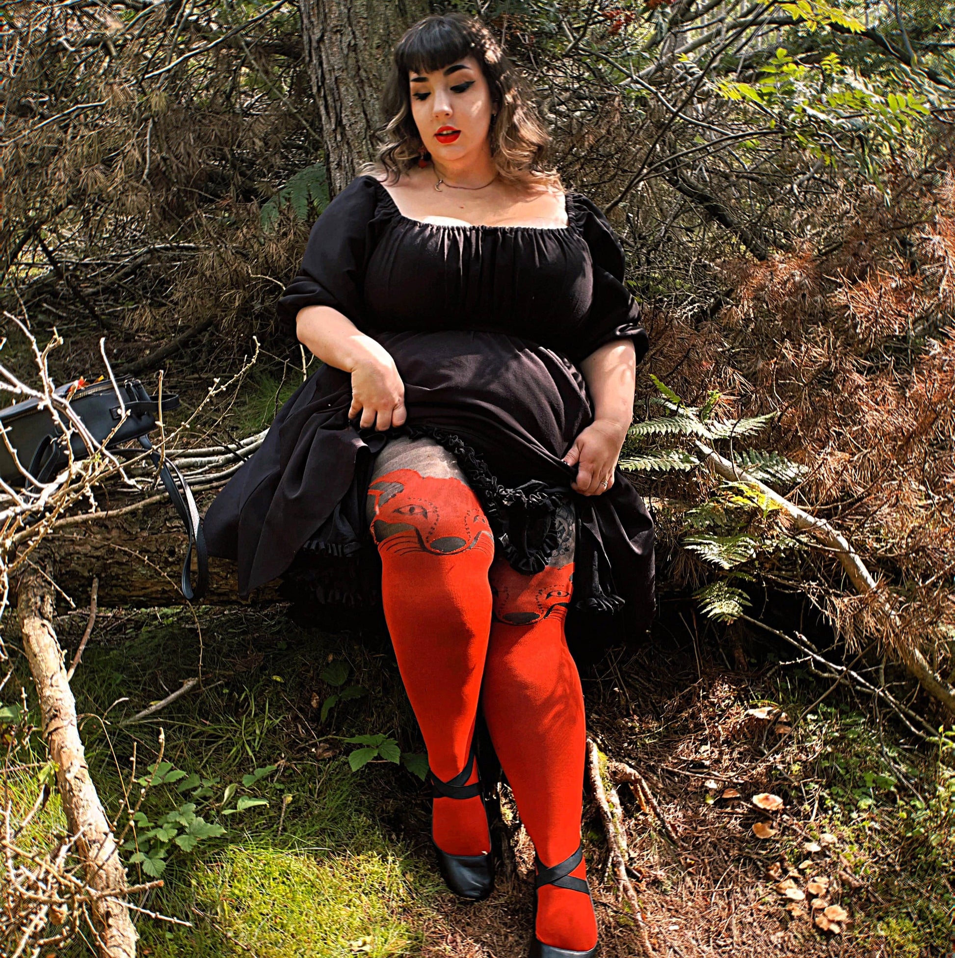 80 Denier Tights - Familiar - Snag