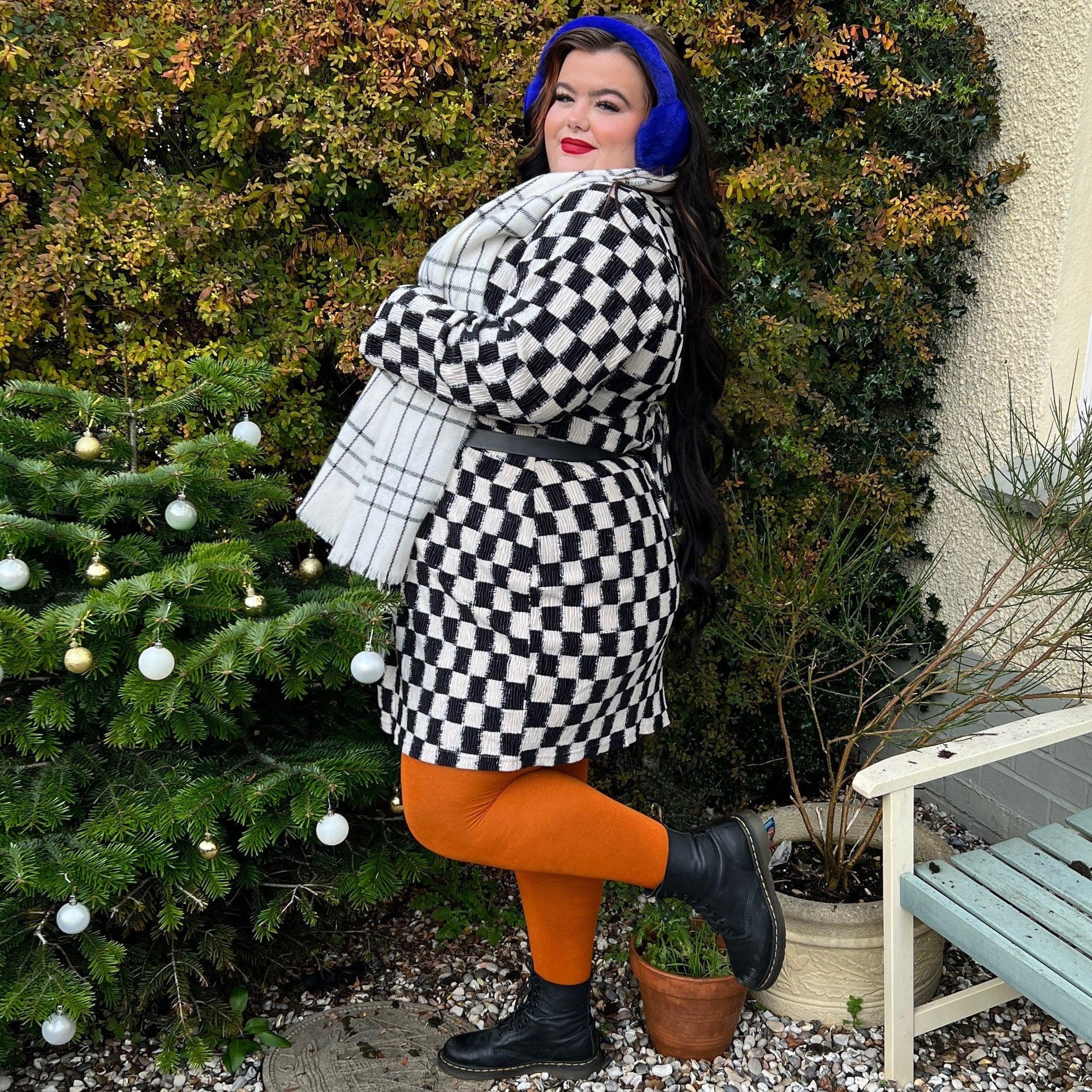 Bamboo Tights - Panda - Toffee Apple - Snag