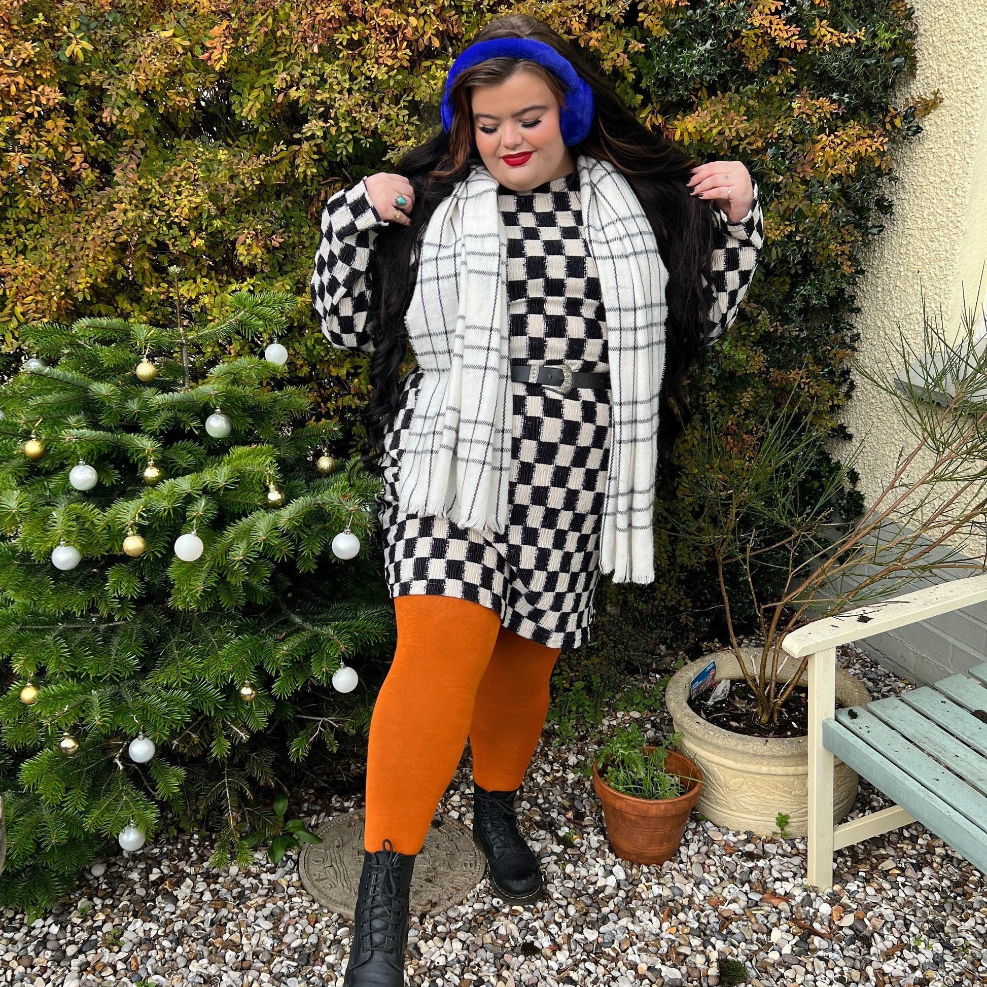 Bamboo Tights - Panda - Toffee Apple - Snag