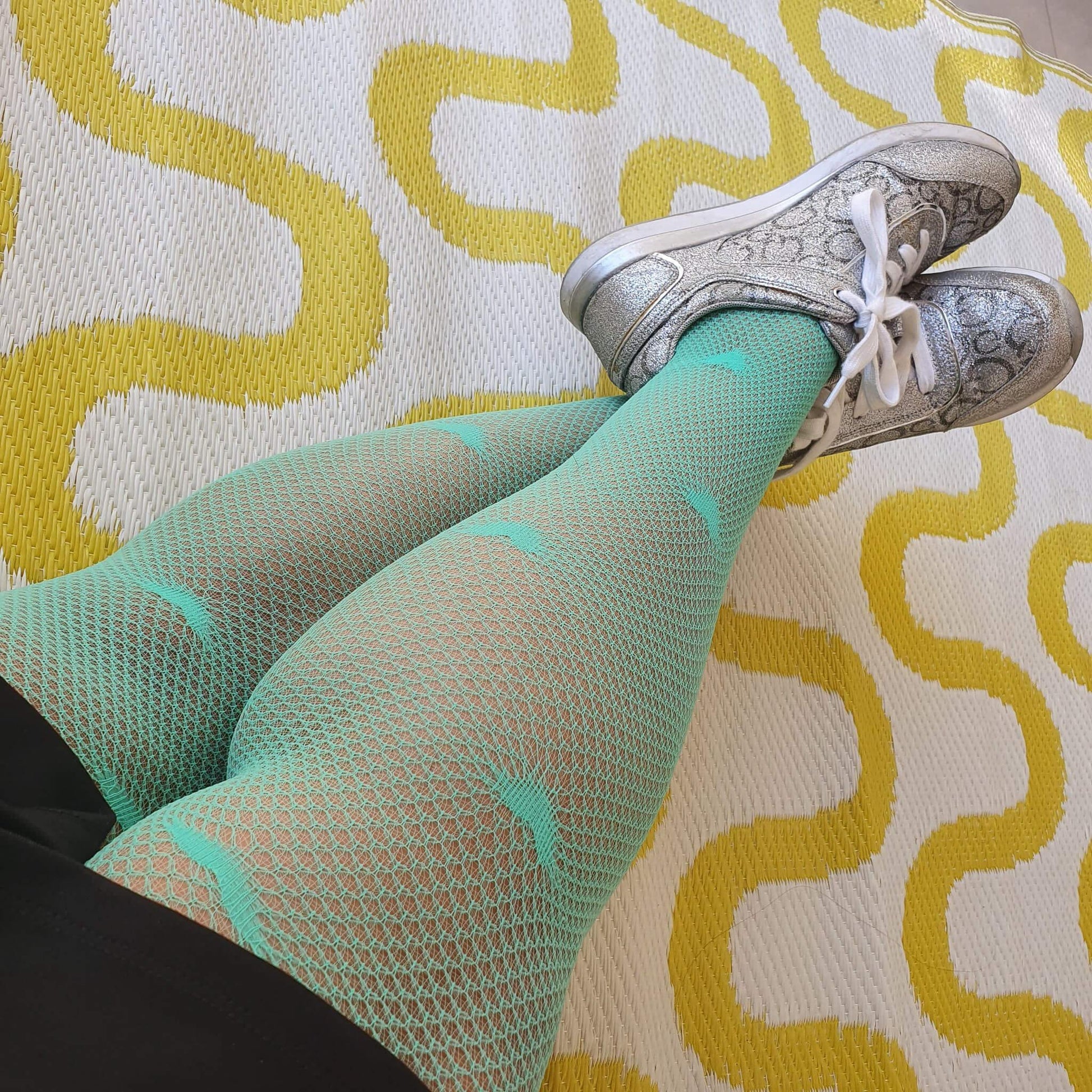 Fishnets - Fishing for Love - Mint - Snag