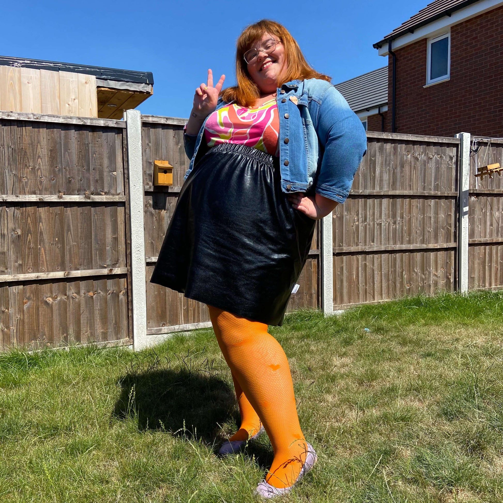 Fishnets - Fishing for Love - Papaya - Snag