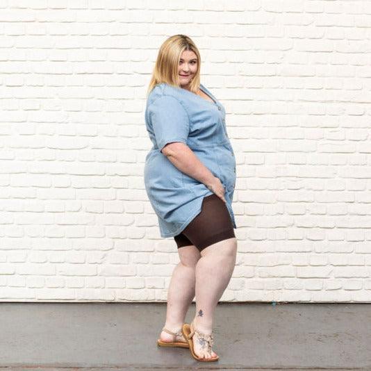 Stay Cool Chub Rub Shorts - Hot Chocolate - Snag